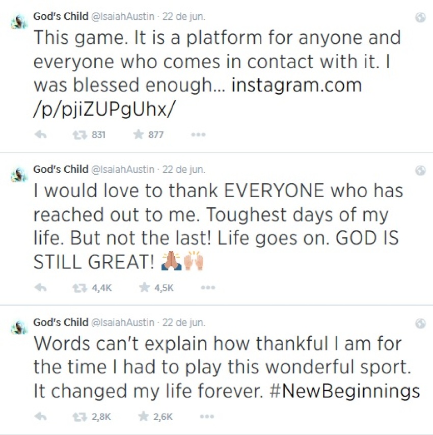 Credit : (Photo: Twitter/IsaiahAustin)