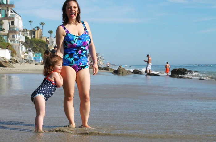 Blogger Jessica Turner's post encouraging mothers to don swimsuits went viral.