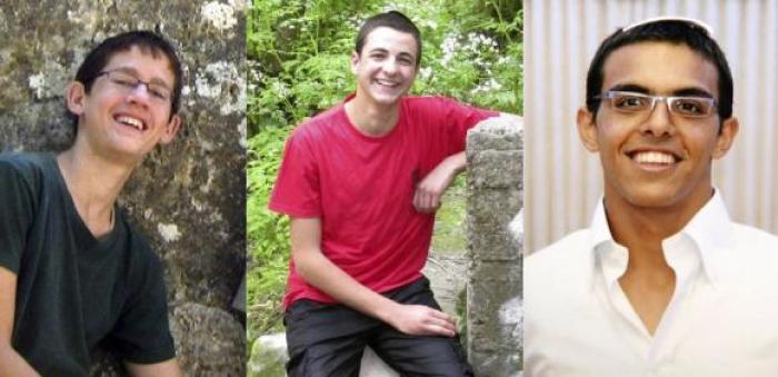 Three Israeli seminary students (from L-R) Naftali Fraenkel, 16, who also holds U.S. citizenship, Gil-Ad Shaer, 16, and Eyal Yifrah, 19, are seen in this combination picture of undated family handout photos released June 16, 2014.