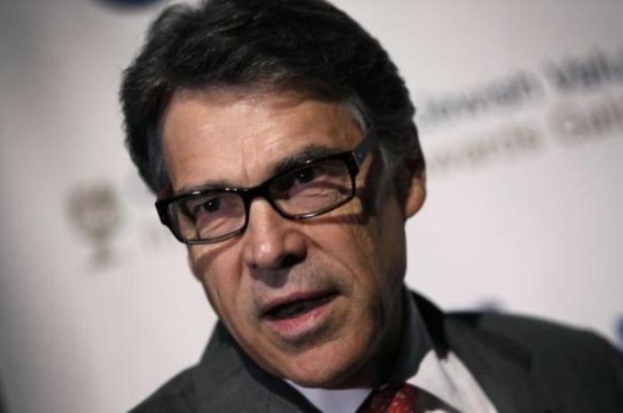 Texas Governor Rick Perry attends the second Annual Champions of Jewish Values International Awards Gala in New York, May 18, 2014.