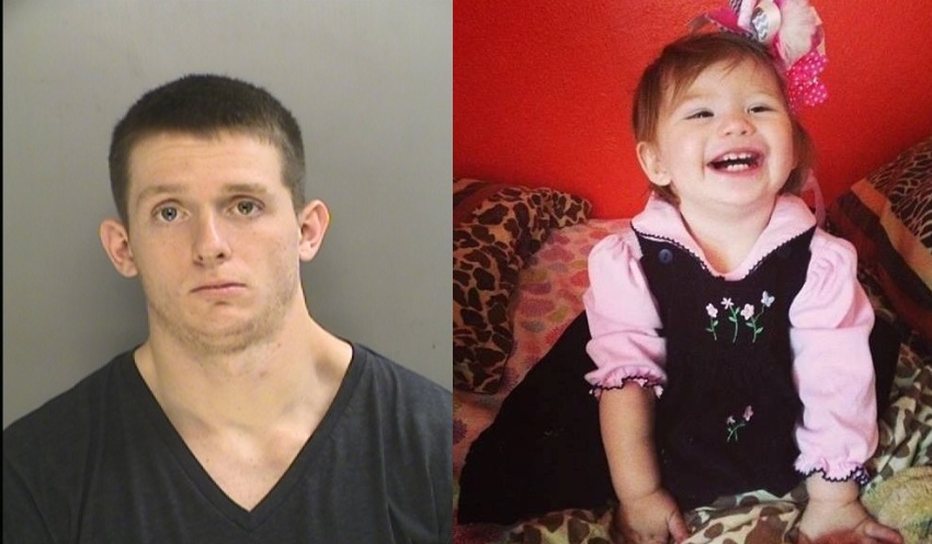 Joshua Markus Beard, 20, (l) and Tylea Moore (r)