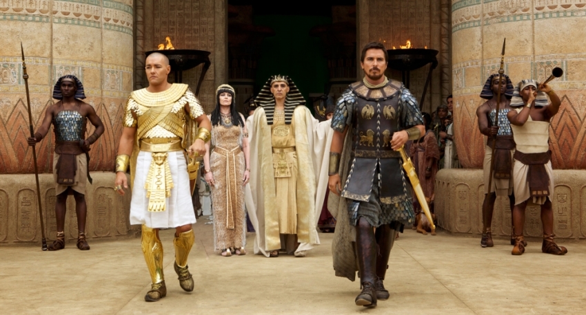 "Exodus: Gods and Kings" promotional photo, set for December 2014 release.