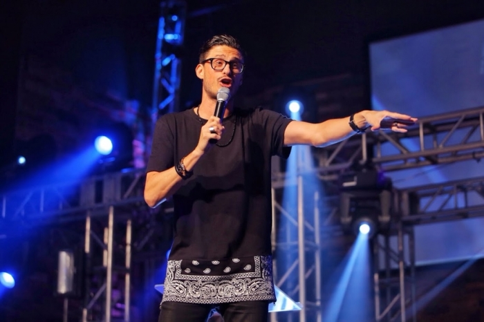 Chad Veach at The Heart Revolution Conference in San Diego, Calif.