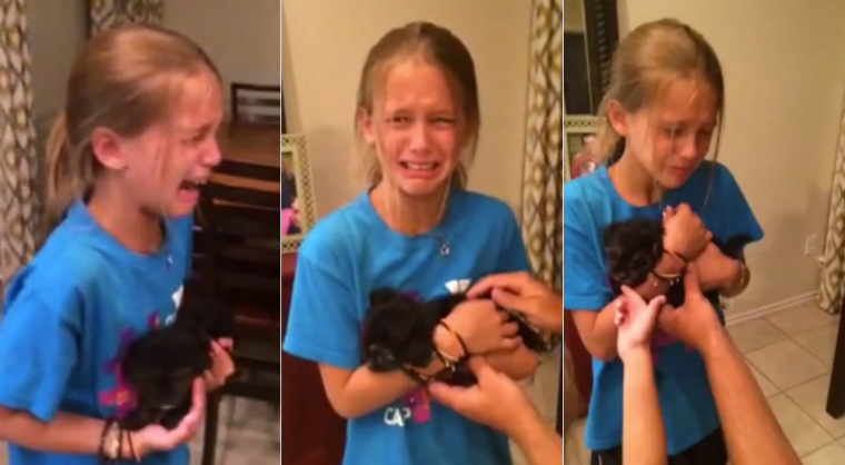 Girls meets dog