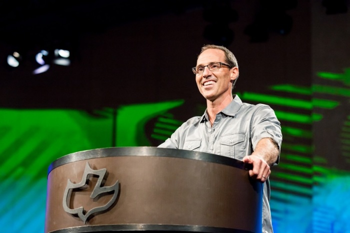 Staff teacher Doug Sauder (above) was named the lead pastor following a period of transition at Calvary Chapel Ft. Lauderdale where founding pastor Bob Coy stepped down last spring because of a moral failure, May 7, 2014.