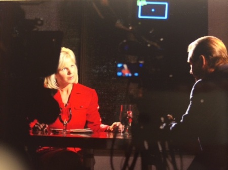 Gretchen Carlson on the set of "Persecuted," (FILE).