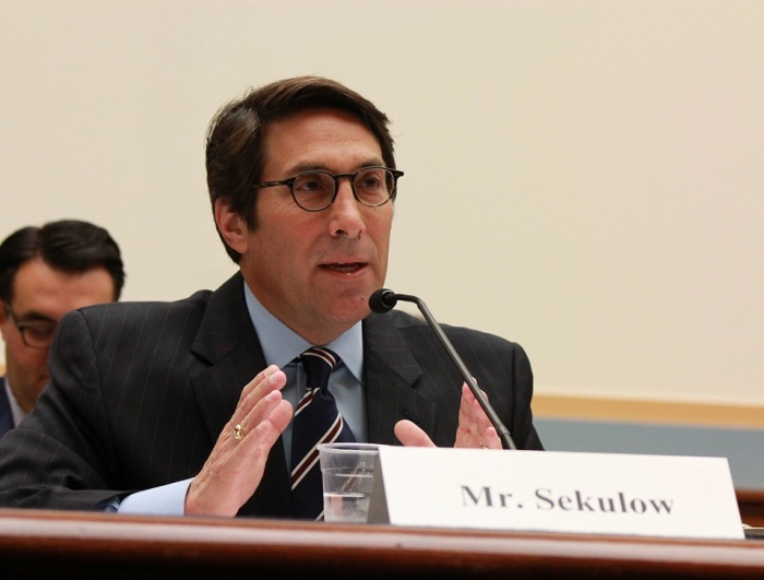 Jay Sekulow of the American Center for Law and Justice testifying before House Committee on the Judiciary on July 30, 2014.