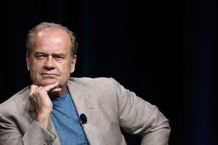 Cast member Kelsey Grammer listens to a reporter's question at the Starz session for