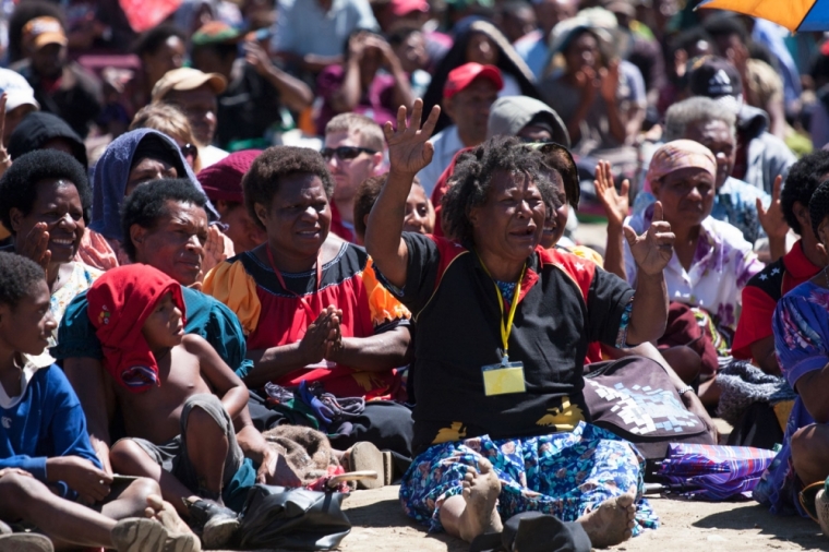 Approximately 23,500 people attended the three-day evangelism event, Celebration of Good News, in Mt Hagen, Papua New Guinea, from July 25-27, 2014. More than 780 made a commitment to Christ after Will Graham’s messages.