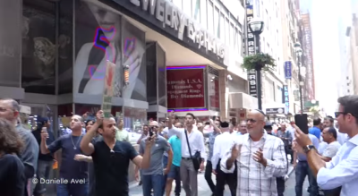 'Free Palestine' Protesters Silenced by Spontaneous Pro-Israel Rally with Jewish Store Owners in NYC