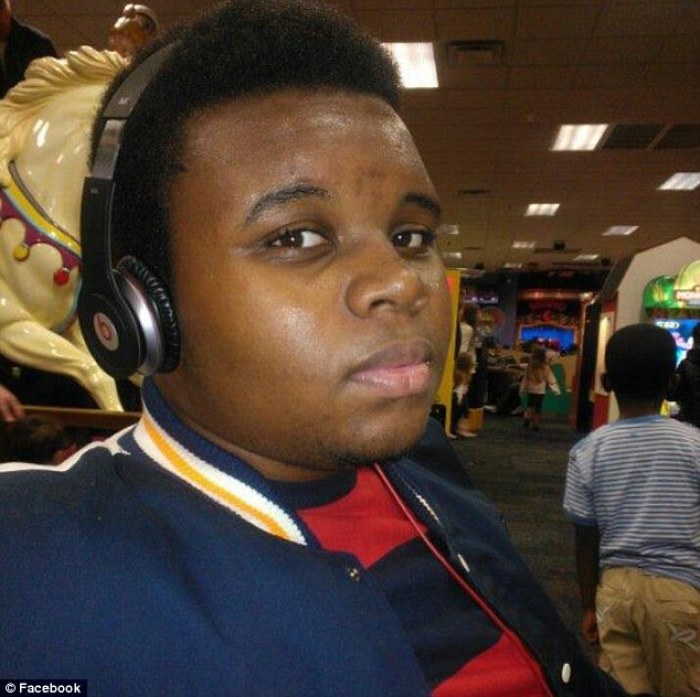 Michael Brown, fatally shot by a police officer on Saturday, Aug. 9, 2014, appears in this undated Facebook photo that has appeared widely online.