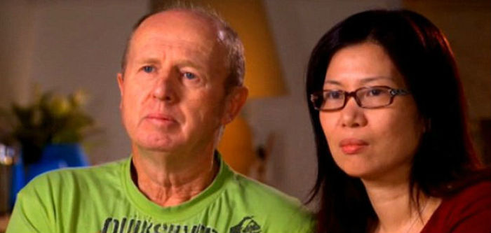 Australian couple David and Wendy Farnell have denied claims that they abandoned their critically-ill seven-month-old surrogate baby and took his healthy twin sister.