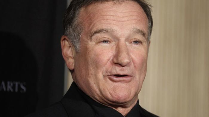 Actor Robin Williams in this 2011 file photo.