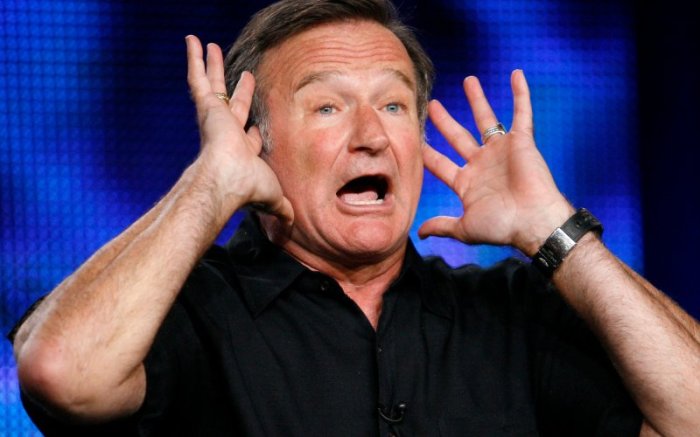 Actor Robin Williams is seen in this file photo. The actor was found dead at his home on Monday August 11, 2014.