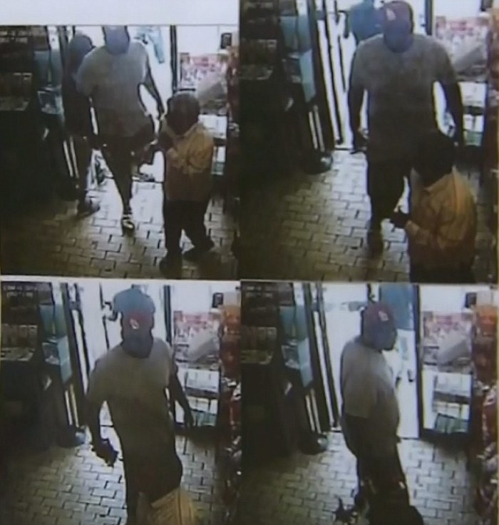 Stills from the convenience store apparently show Michael Brown and a friend.