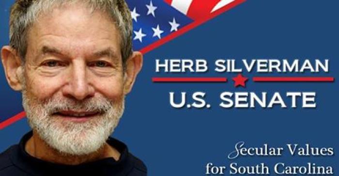 Herb Silverman, an Jewish-Atheist mathematics professor who ran for Governor of South Carolina.
