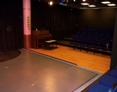 CitySpace Theatre, a basement-level black box theatre located inside the Oklahoma City Civic Center Music Hall.