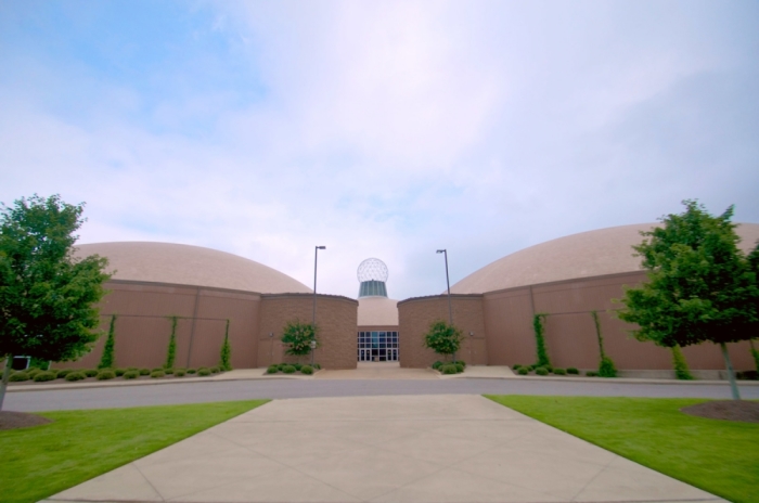 The Bridge is a multipurpose complex on the campus of Faith Chapel Christian Center in Wylam, Alabama. The facility includes a 12-lane bowling center, indoor playground, fitness center, basketball court, climbing wall, and more.