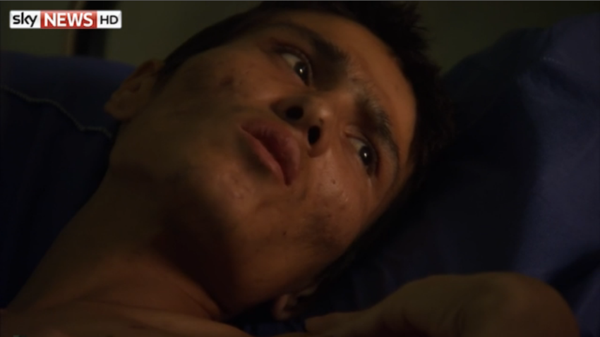 Horr Jaffer, 23, from Chechnya.