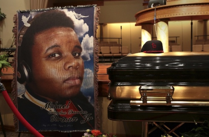 The late Michael Brown, 18.