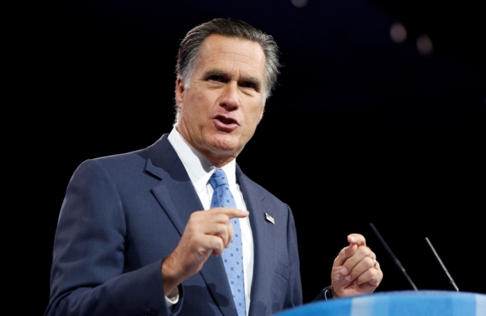 Former U.S. presidential candidate Mitt Romney speaks to the Conservative Political Action Conference in National Harbor, Maryland, March 15, 2013.