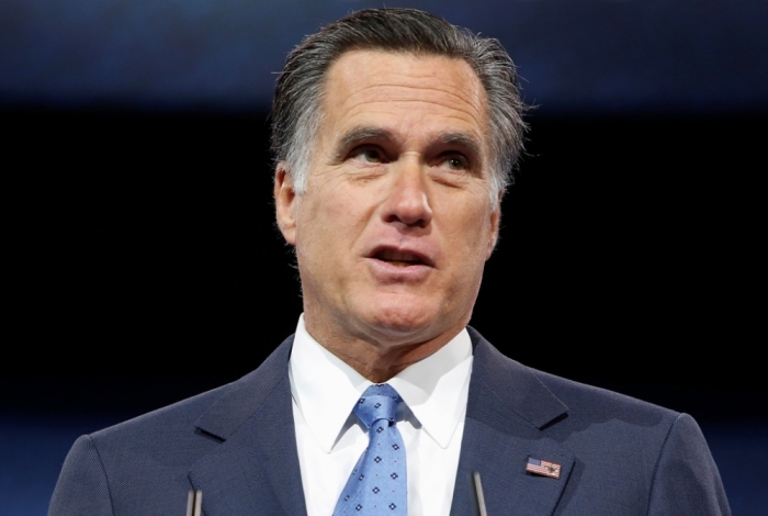 Former U.S. presidential candidate Mitt Romney