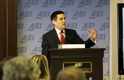 Russell Moore speaks at the 2014 AEI Evangelical Leadership Summit