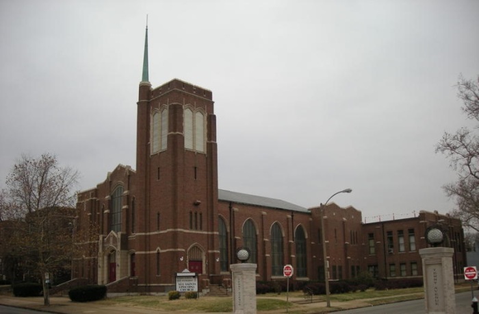 All Saints Episcopal Church of St. Louis, Missouri. Photo taken in 2010.