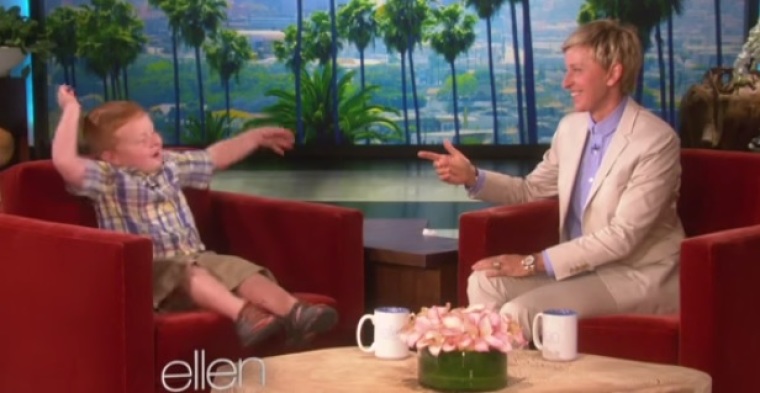 Ellen Meets the 'Apparently' Internet Sensation and He Really Gets the ...