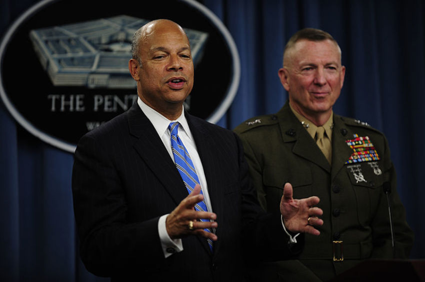 Secretary of Department of Homeland Security Jeh Johnson