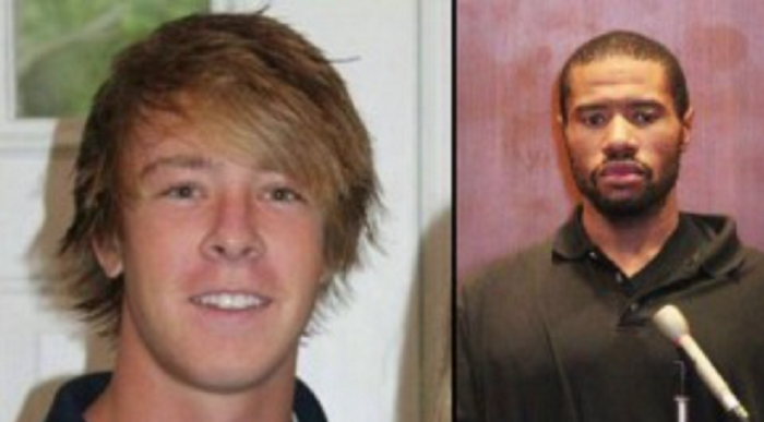 Ali Muhammad Brown, 29, (L) and Brendan Tevlin, 19, (R).