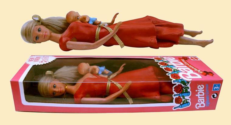 Marianela Perelli and Pool Paolini recreated Barbie to resemble Difunta Corea, a mythical saint worshiped throughout South America.