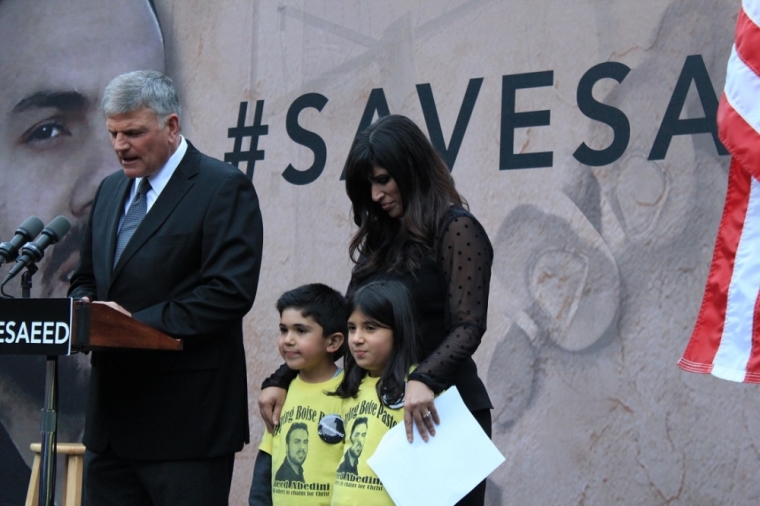 Franklin Graham and Naghmeh Abedini
