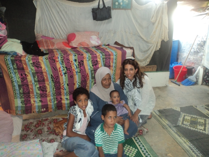 Woman empowerment organization The Red Umbrella Inside Syrian Refugee Camp