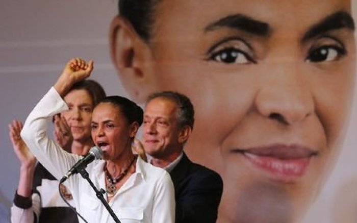 Brazilian Presidential candidate Marina Silva of the Brazilian Socialist Party (PSB) speaks during a ceremony to launch her campaign platform in Sao Paulo August 29, 2014.