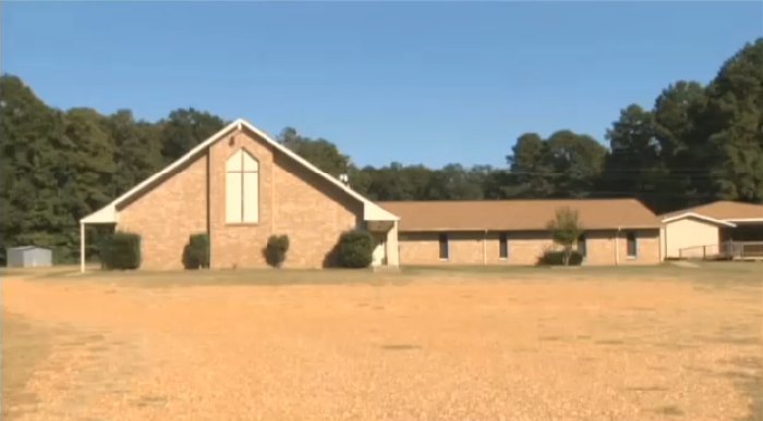 A screenshot of Westwood Baptist Church located in Keithville, Louisiana, September 24, 2014.