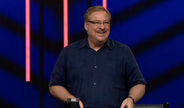 Rick Warren 4 Things Give Us This Day Our Daily Bread Prayer Stands 