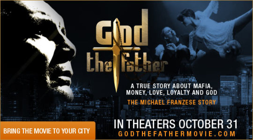 "God the Father" Movie banner.