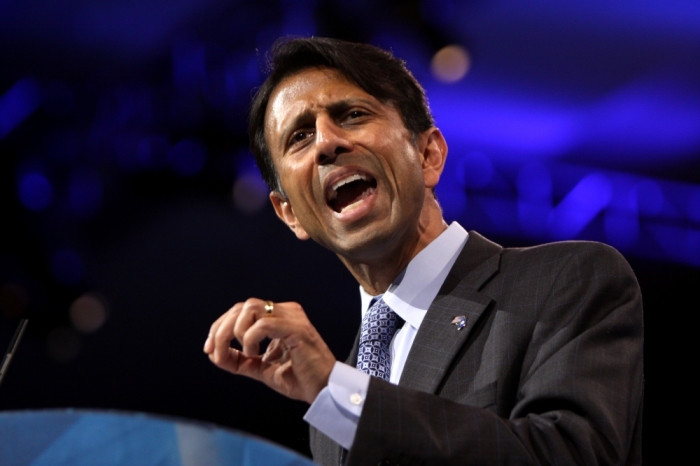 Louisiana Governor Bobby Jindal of Louisiana speaking at the 2013 Conservative Political Action Conference (CPAC) in National Harbor, Maryland.