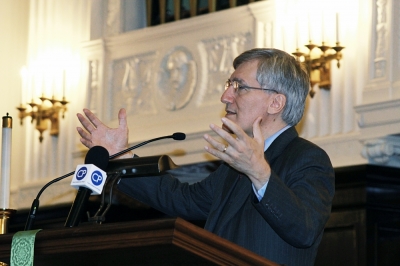 Robert P. George, McCormick Professor of Jurisprudence at Princeton University, delivering the Institute on Religion and Democracy's 2014 Diane Knippers Memorial Lecture, Washington, D.C., October 16, 2014.