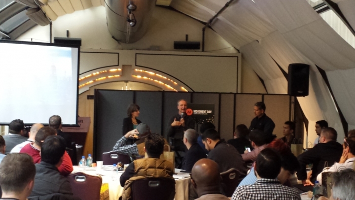 Pastor Pete Scazzero speaking at Healthy Rhythms for Sustaining Church Planting track at Movement Day.