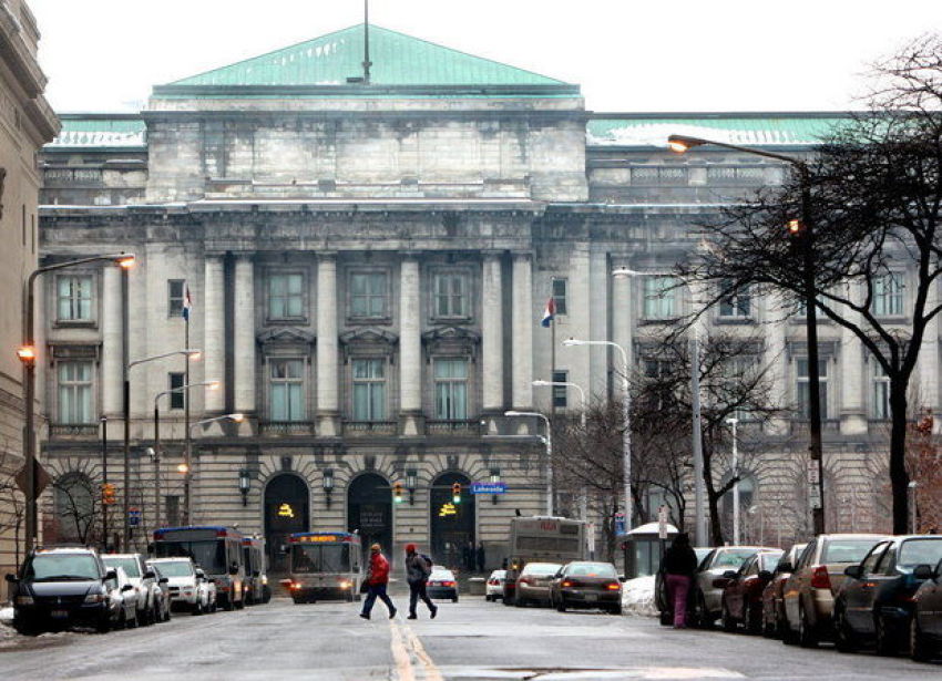 City hall of Cleveland, Ohio.