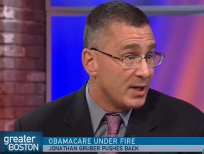 Jonathan Gruber, a health economist at the Massachusetts Institute of Technology, in an interview with WGBH in Boston. Nov. 11, 2014.