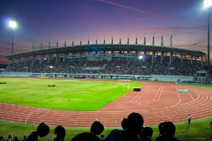 The 15,000-seat Thomas Robinson Stadium in the Bahamas where a national memorial is planned for Myles Munroe and his wife, Ruth, on Wednesday, Dec. 3, 2014.
