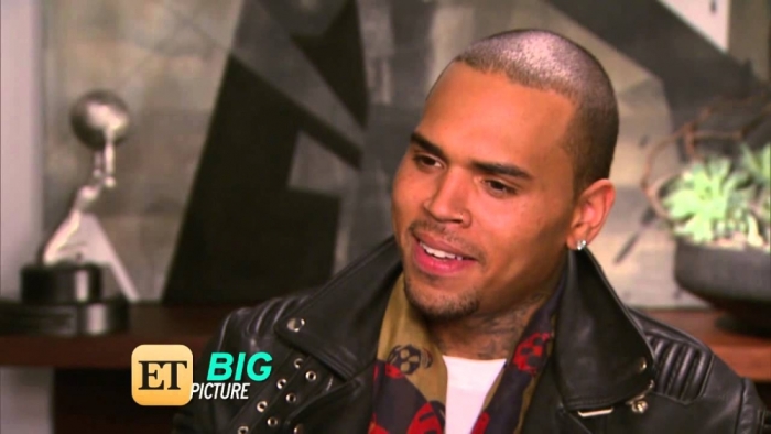 Chris Brown in an interview with Entertainment Tonight