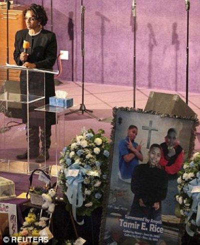 Tamir Rice, 12, was laid to rest on Wednesday.