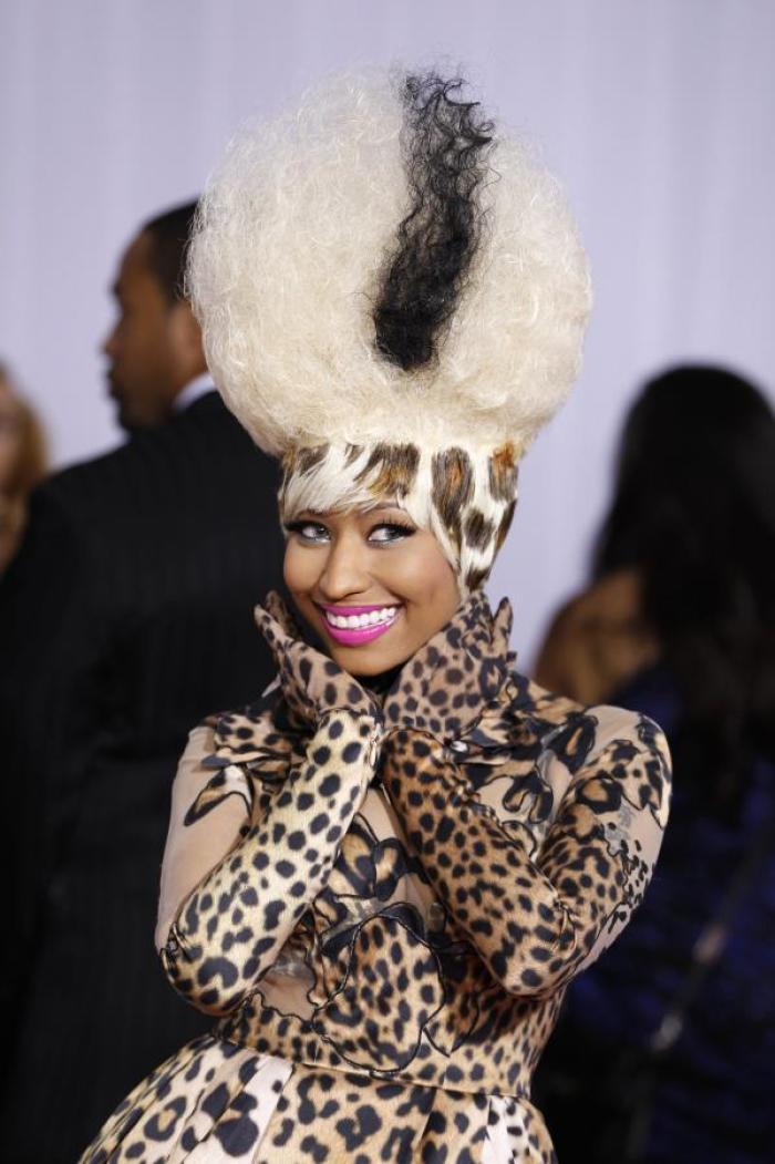 Nicki Minaj At the 53rd annual Grammy Awards in Los Angeles, February 13, 2011.