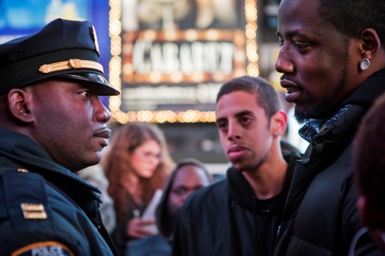 People protest against the Staten Island death of Eric Garner during an arrest in July, at midtown Manhattan in New York, December 3, 2014.
