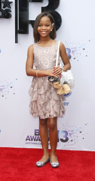 Child actress Quvenzhané Wallis stars in the 'Annie' remake