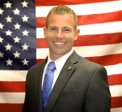Republican Missouri state representative Rick Brattin.